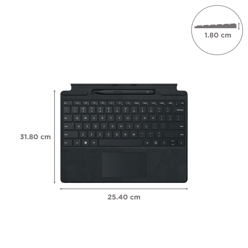 Buy Microsoft Surface Pro WiFi Detachable Keyboard for Windows with